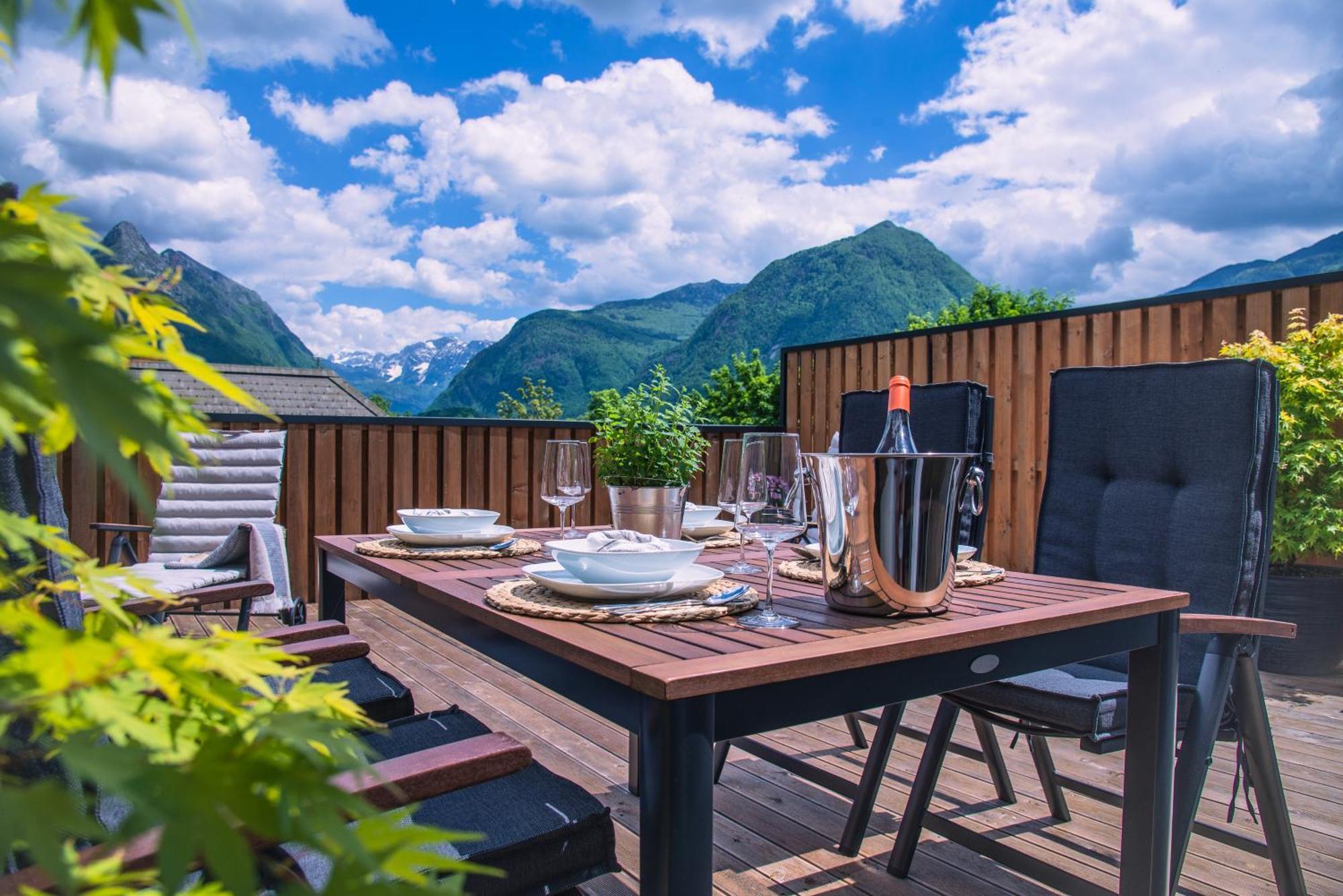 Apartma Zeleni Biser Bovec Esterno foto